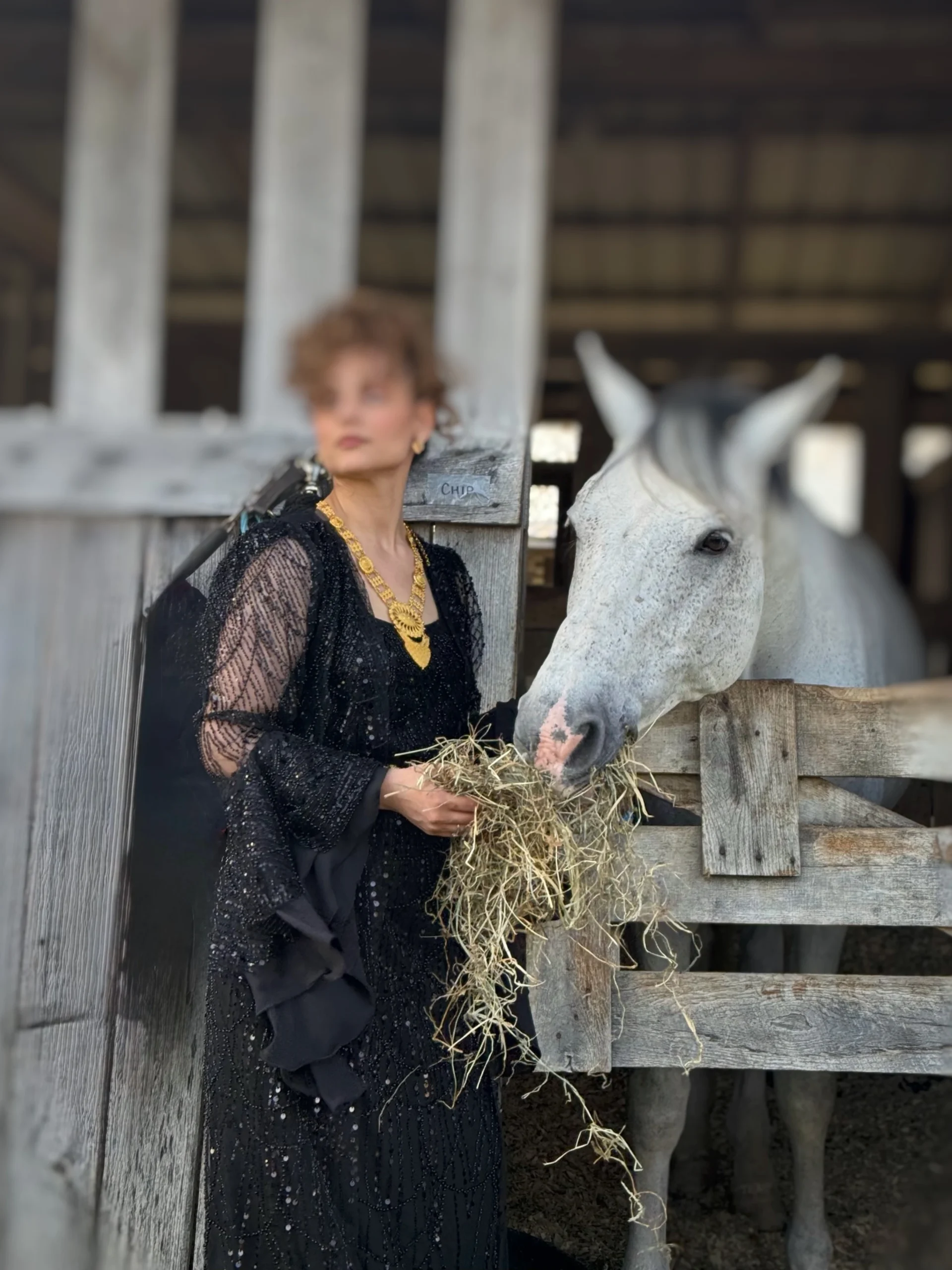 Siyah Taşlı Kiras-Fîstan - Image 5