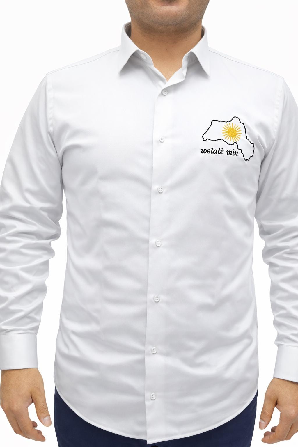 Kadınlar ve Erkekler için Kaliteli ve Nakışlı Gömlek - Image 6