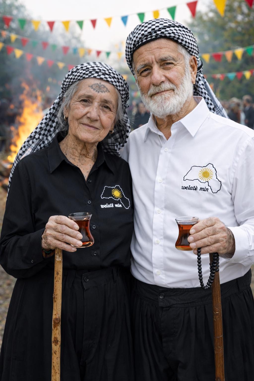 Kadınlar ve Erkekler için Kaliteli ve Nakışlı Gömlek - Image 4