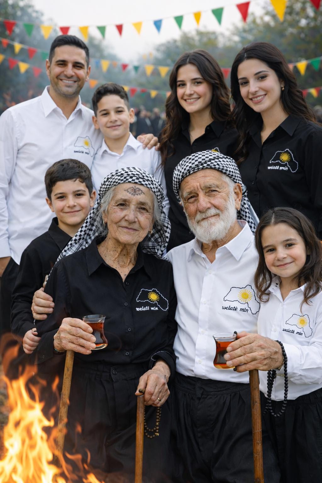 Kadınlar ve Erkekler için Kaliteli ve Nakışlı Gömlek - Image 7