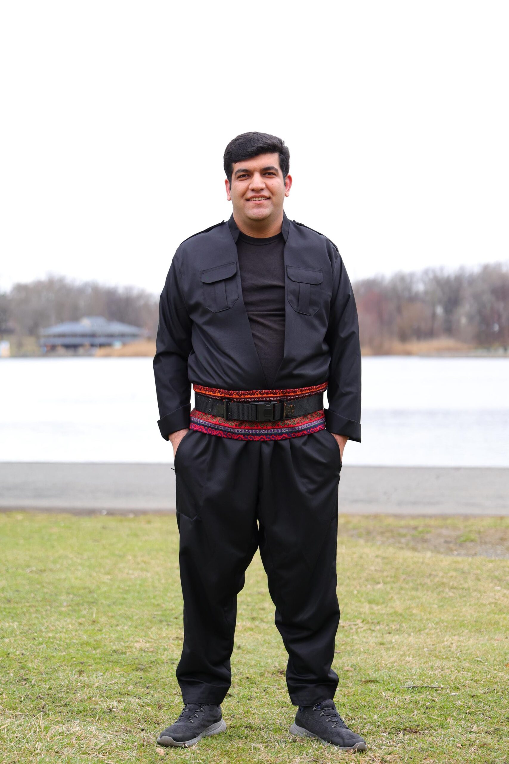 Siyah Şal û Şepik Orjinal Gabardin (Unisex) - Image 8