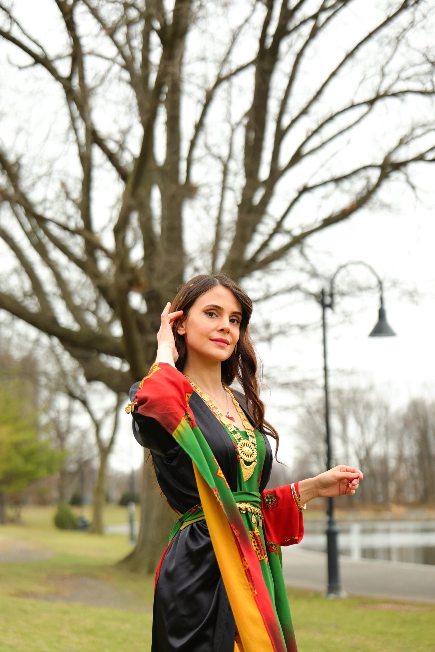 Shalwar-Style Özel Seri Kiras Fistan - Image 4