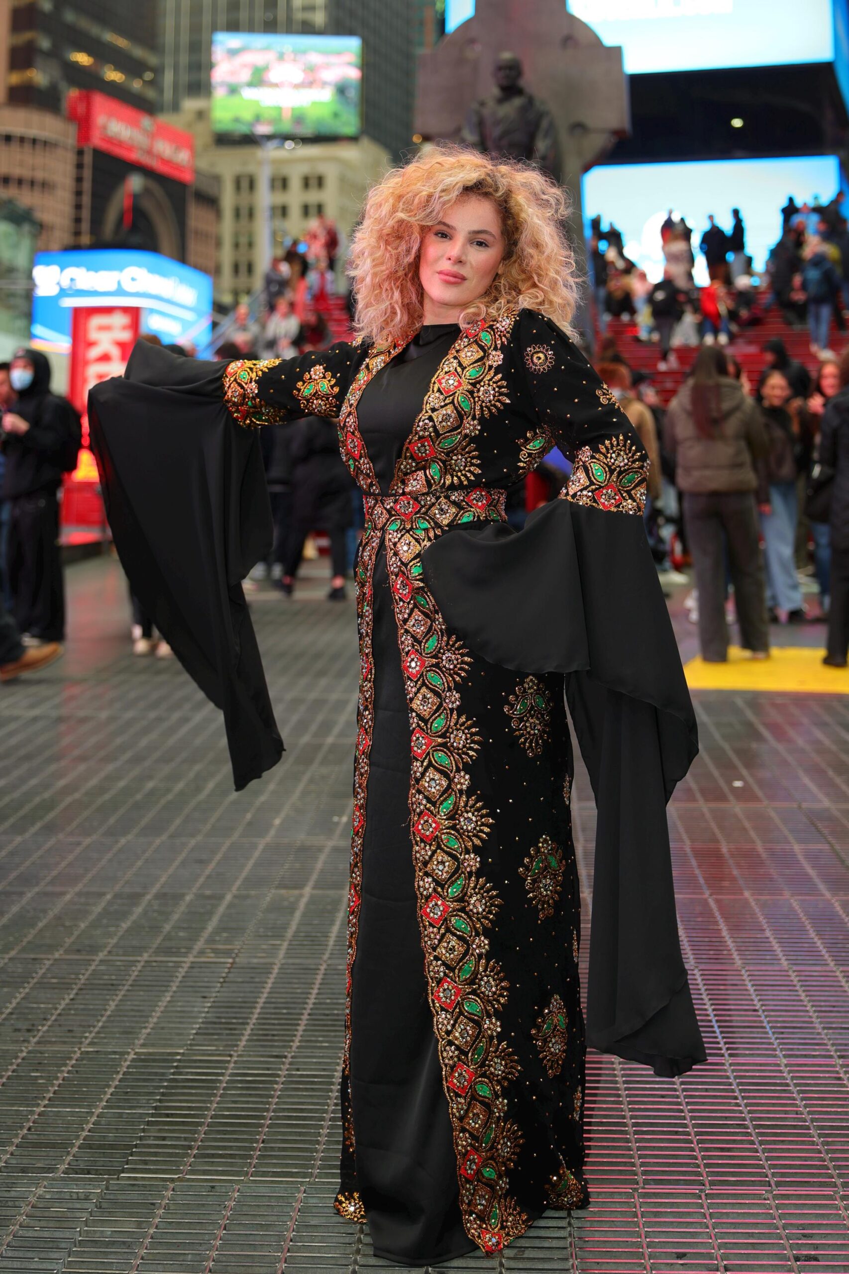 Siyah Özel Dikim Kiras Fistan Newroz Ve Düğün İçin - Image 5