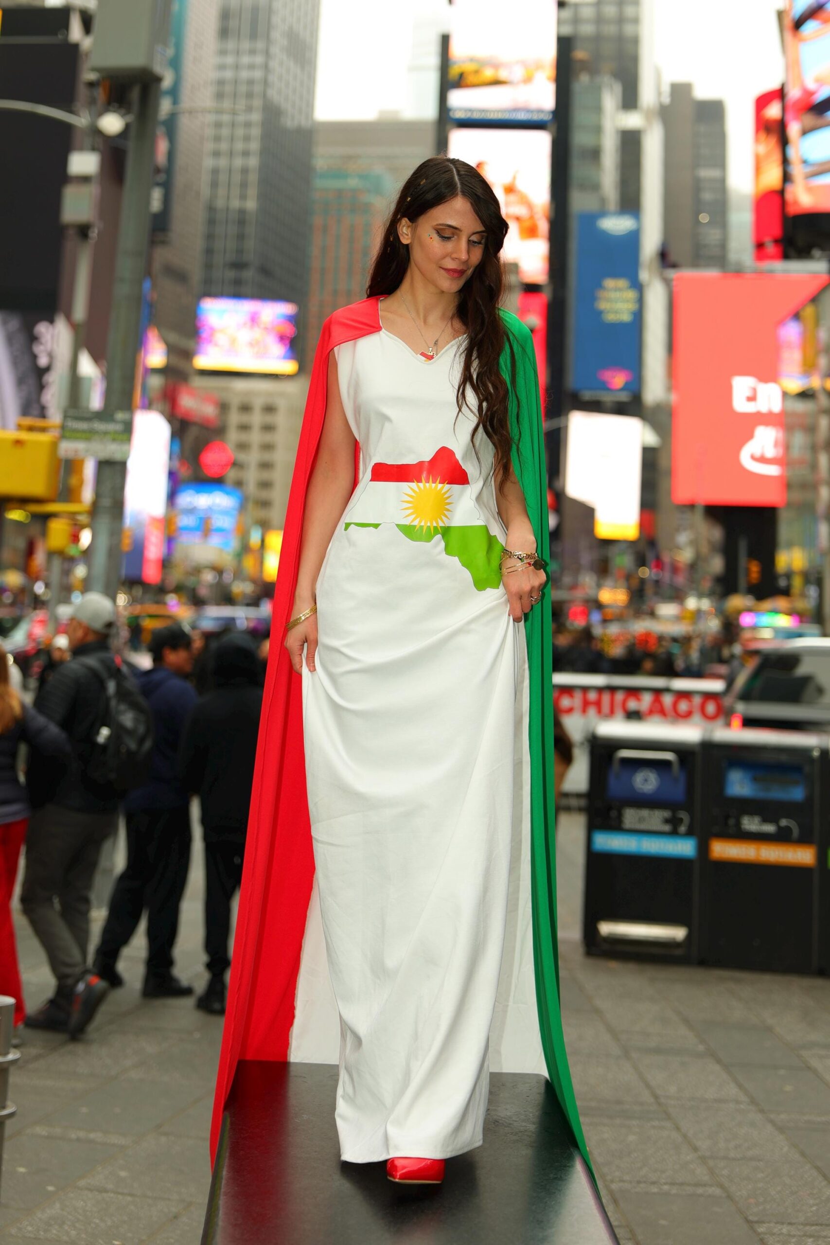 Kürdistan Bayrağı ve Haritası Premium Özel Tasarım Helen Princess - Image 4