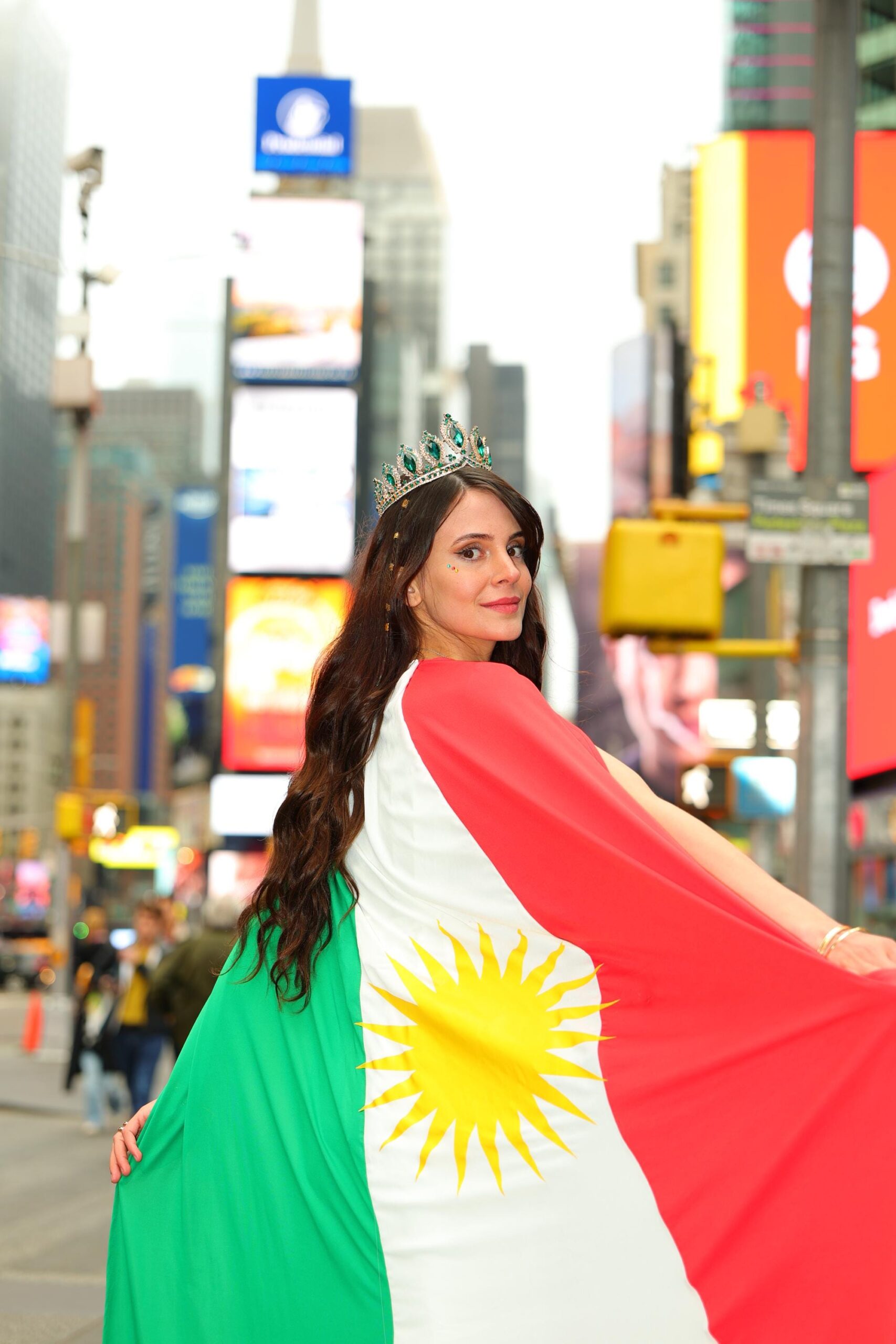 Kürdistan Bayrağı ve Haritası Premium Özel Tasarım Helen Princess - Image 2