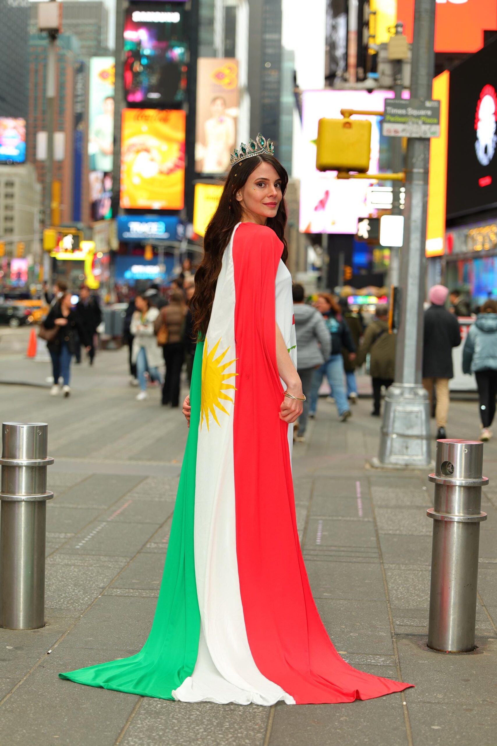 Kürdistan Bayrağı ve Haritası Premium Özel Tasarım Helen Princess - Image 8