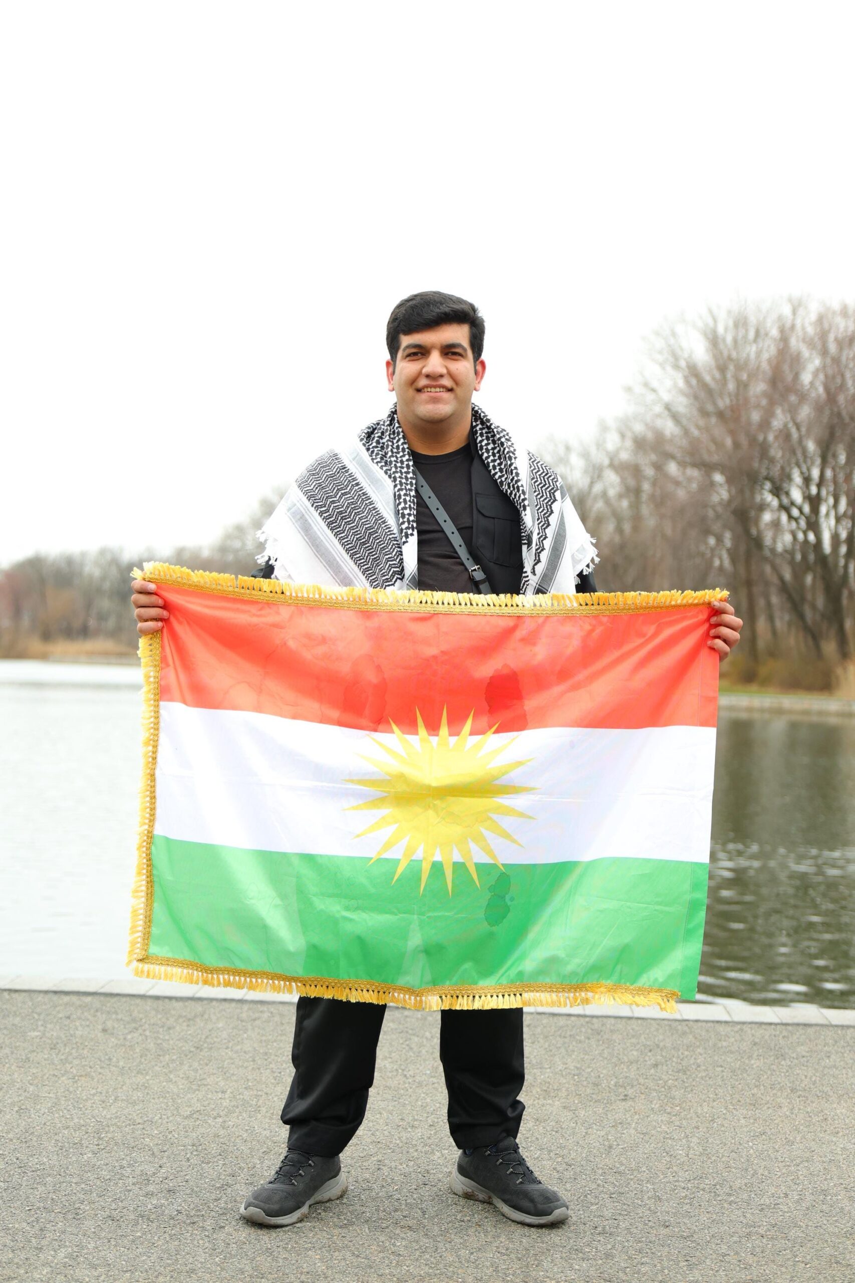 Siyah Şal û Şepik Orjinal Gabardin (Unisex) - Image 4