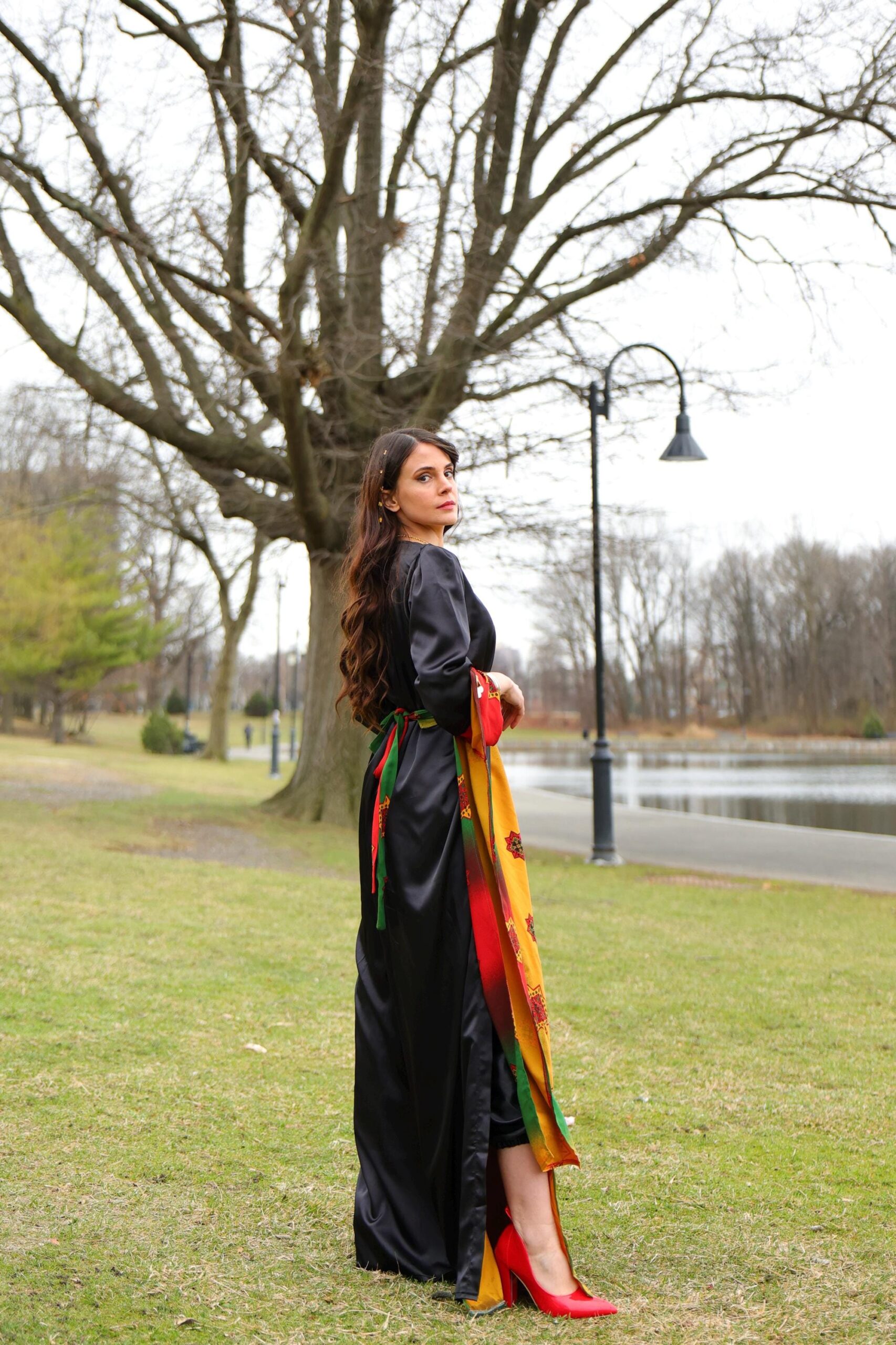 Shalwar-Style Özel Seri Kiras Fistan - Image 8