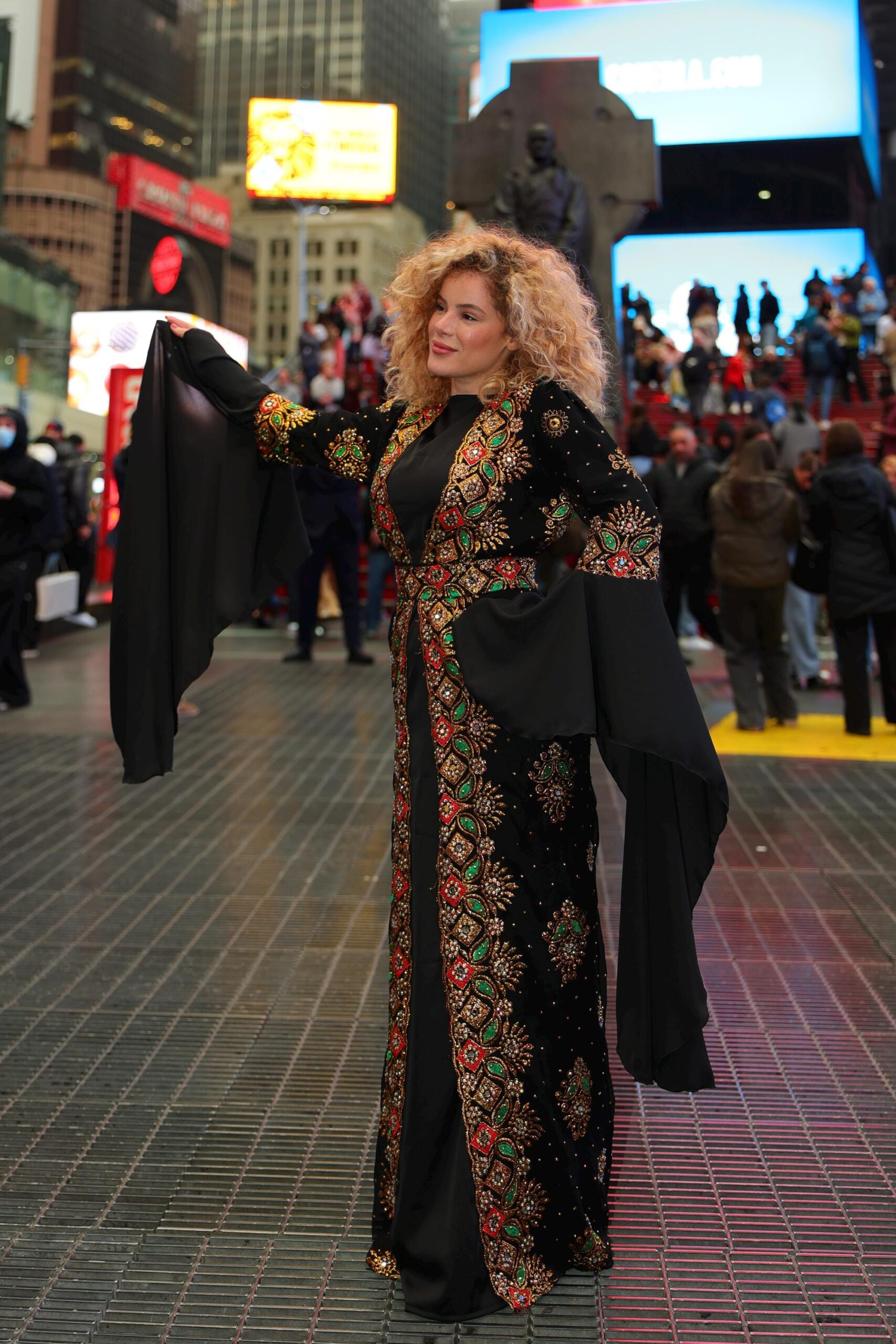 Siyah Özel Dikim Kiras Fistan Newroz Ve Düğün İçin - Image 4